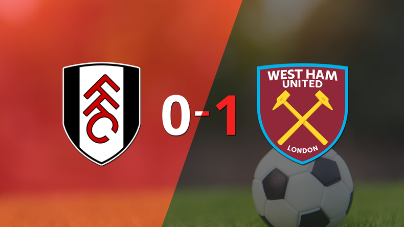 West Ham United derrotó a Fulham 1 a 0