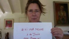 Lucía Celasco y otras famosas se sumaron a la campaña Ni una menos Lucía Celasco y otras famosas se sumaron a la campaña Ni una menos