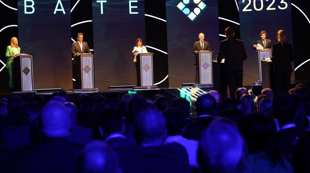 El primer debate presidencial se llevó a cabo en Santiago del Estero.&nbsp;