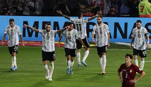 El triunfo 3-0 de Argentina contra Venezuela, uno de los partidos que le costó una sanción a la AFA. El triunfo 3-0 de Argentina contra Venezuela, uno de los partidos que le costó una sanción a la AFA.