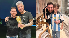 Cenando con el campeón del mundo: Lionel Messi visitó junto a su familia a Marcelo Tinelli Cenando con el campeón del mundo: Lionel Messi visitó junto a su familia a Marcelo Tinelli