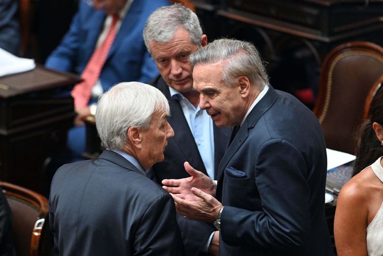 Pichetto y Monz&oacute;, claves en la negociaci&oacute;n pol&iacute;tica con el Gobierno por la Ley &Oacute;mnibus.&nbsp;