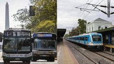 La ley afectaría a trenes, colectivos y ómnibus.