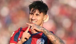 El paraguayo Bareiro, de gran temporada en San Lorenzo, será compañero de Miguel Borja en la delantera de River