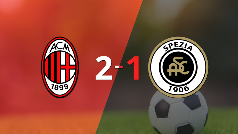Spezia cayó 2-1 en su visita a Milan