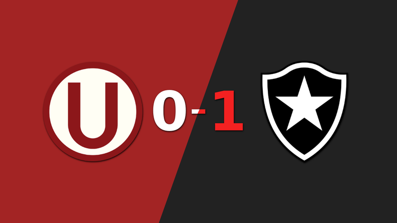 Jeffinho le dio la victoria a Botafogo ante Universitario