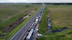 El hombre fue detenido en la Ruta 2 durante el regreso del fin de semana largo.