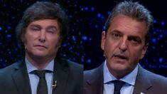 Massa y Milei protagonizar un tenso debate.