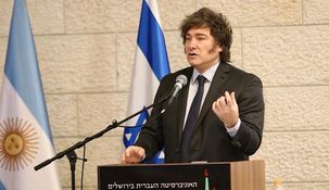 Javier Milei habló de economía en la Universidad Hebrea de Jerusalén y mencionó la condena a Cristina Kirchner.