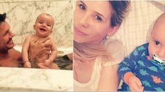 Marcelo Tinelli y Guillermina Valdes con su hijo Lorenzo al mismo tiempo: baño juntos y colecho en familia Marcelo Tinelli y Guillermina Valdes con su hijo Lorenzo al mismo tiempo: baño juntos y colecho en familia