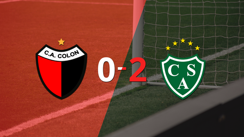 Sarmiento, de visitante, derrotó 2-0 a Colón