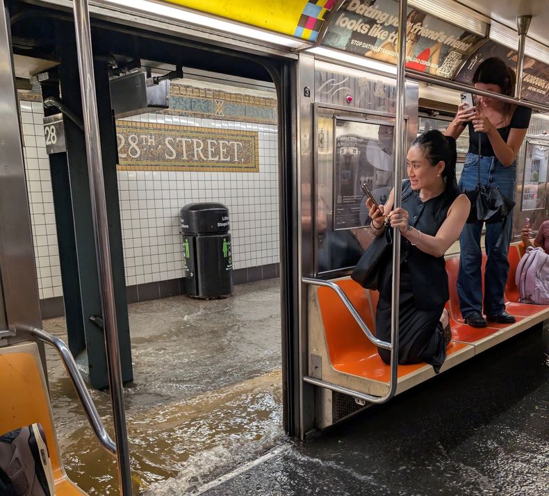 La estación de subte de la calle 28