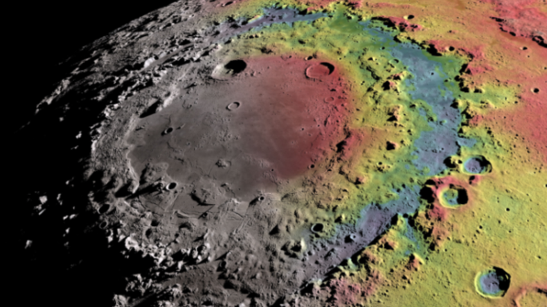 Un radar de la NASA localizó una reserva de 600.000 millones de litros de agua cerca del polo norte de la Luna.&nbsp;