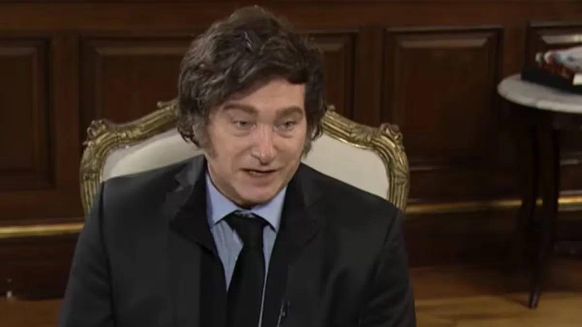 Javier Milei aseguró que 