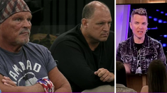 Alfa, Ariel y Santiago del Moro, Gran Hermano. Alfa, Ariel y Santiago del Moro, Gran Hermano.