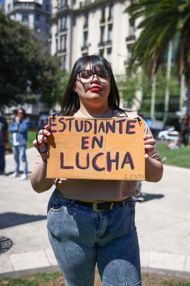La masiva marcha convocó a cientos de miles de personas en el Congreso.&nbsp;