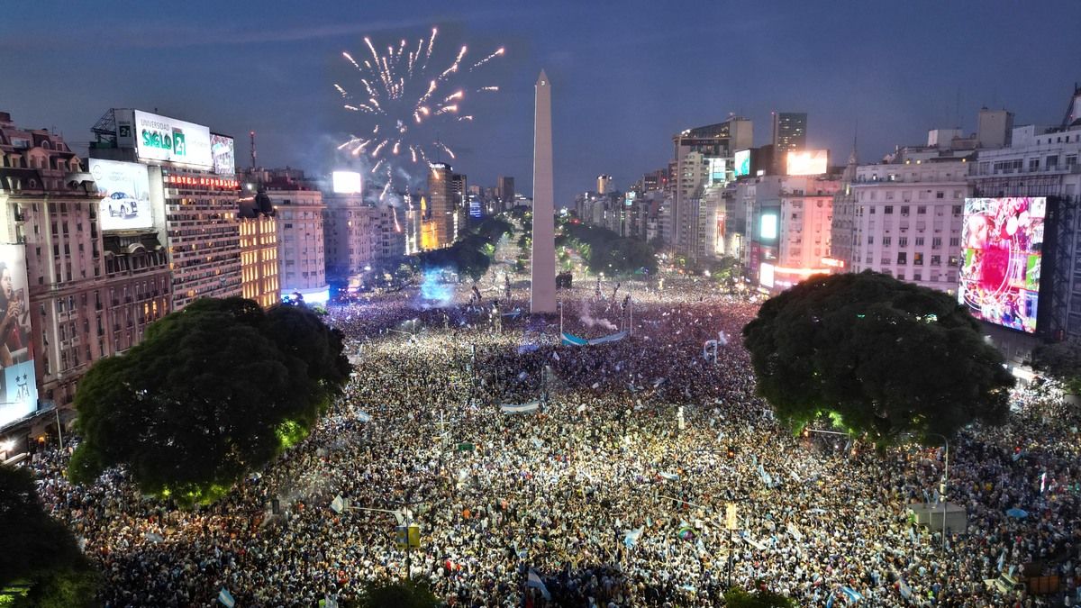 Argentina Campeón Cómo Serán Los Festejos Con Los Jugadores En El Obelisco 7882