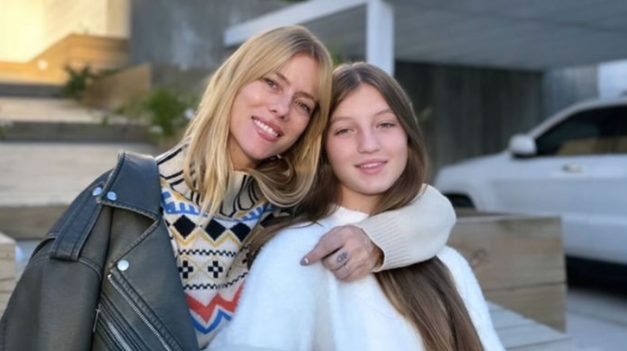 La hija del medio de Nicole Neumann y Fabián Cubero publicó una imagen con su nuevo hermano Cruz Urcera.