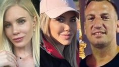 Wanda y su exmarido se fueron a almorzar después de la audiencia de divorcio en Italia. Wanda y su exmarido se fueron a almorzar después de la audiencia de divorcio en Italia.