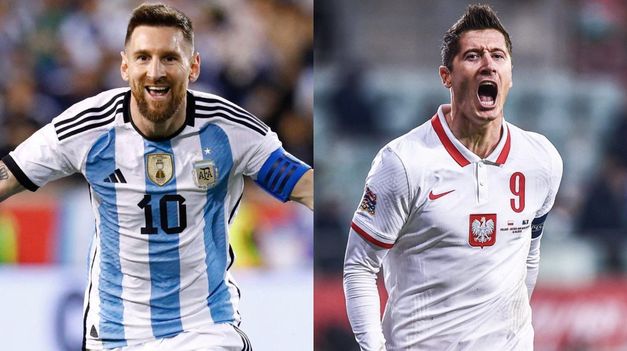 Messi y Lewandowski se enfrentarán este miércoles.