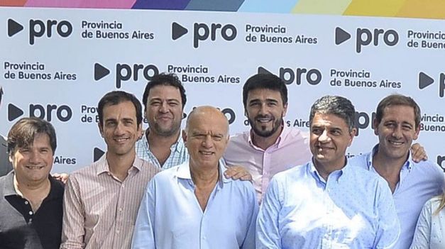 Los intendentes y referentes del PRO bonaerense.