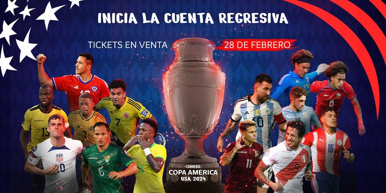Copa América 2024: dieron a conocer la fecha para la venta de entradas