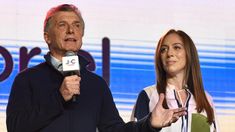 Vidal junto a Macri. Vidal junto a Macri.