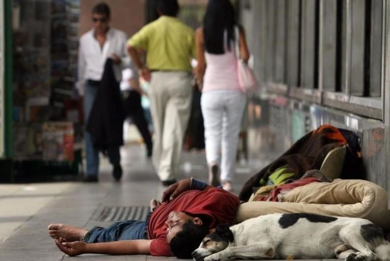 El 40% quedó en la calle en el último año.