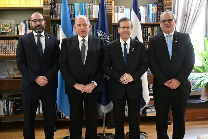 Gerardo Werthein mantuvo un encuentro con autoridades de Israel.