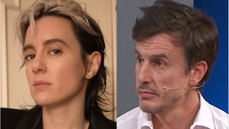 Malena Pichot cruzó en Twitter a Roberto García Moritán.