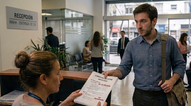 Entregar un CV con mentiras puede generar tensión.