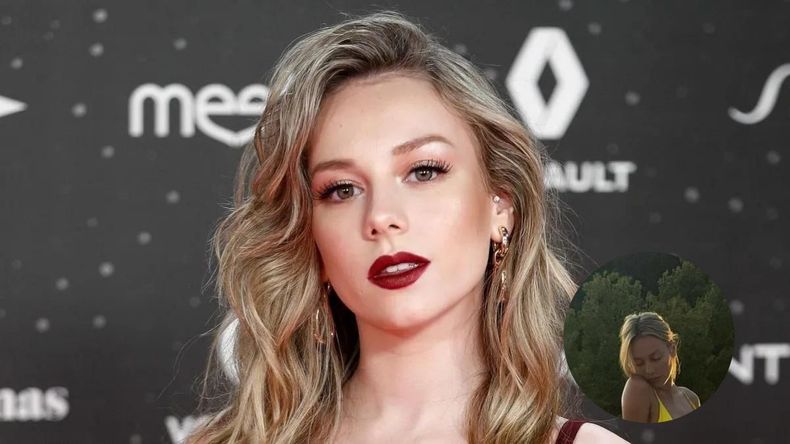 La actriz realizó una escapda con amigos y marcó tendencia con su look.
