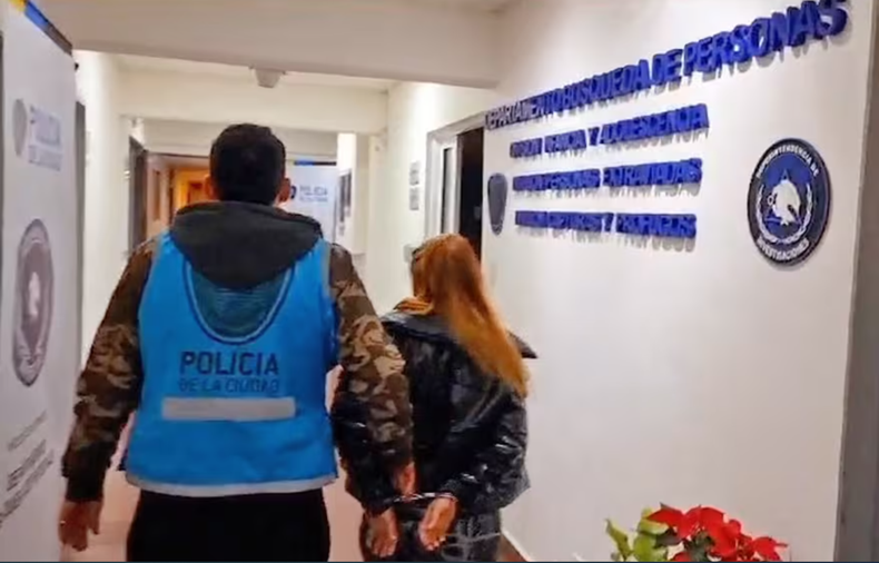 Marita fue detenida en Avellaneda acusada de un crimen en enero de 2021