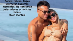 El delantero recuperó su cuenta de Instagram y publicó una foto con su pareja. El delantero recuperó su cuenta de Instagram y publicó una foto con su pareja.