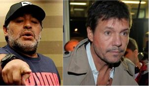 Maradona, a fondo contra Tinelli: Me quiere tocar el cul..., pero no llega, ¿sabes por qué?... Maradona, a fondo contra Tinelli: Me quiere tocar el cul..., pero no llega, ¿sabes por qué?...