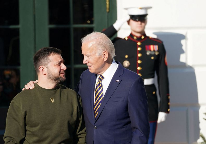 Zelenski Se Reunió Con Joe Biden Y Acordaron Ayuda Militar Para Ucrania