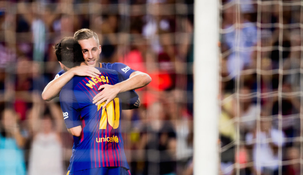 Gerard Deulofeu, del vestuario con Messi a una larga batalla médica. Gerard Deulofeu, del vestuario con Messi a una larga batalla médica.