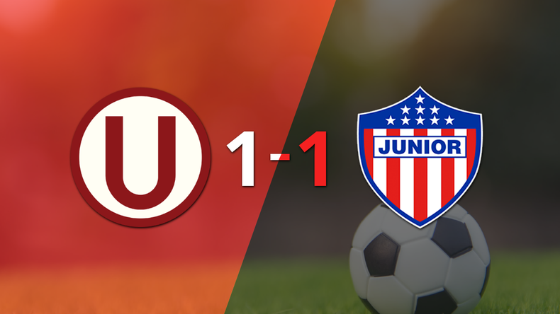 Universitario y Junior igualaron 1 a 1