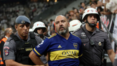 El hincha de Boca detenido en Brasil. El hincha de Boca detenido en Brasil.