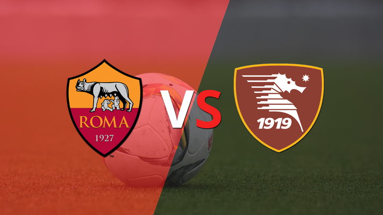 En un emocionante partido, Roma y Salernitana empataron 2-2