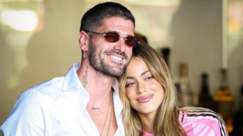 Rodrigo de Paul y Tini Stoessel.