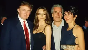 Donald y Melania Trump, junto a Jeffrey Epstein y Ghislaine Maxwell. Donald y Melania Trump, junto a Jeffrey Epstein y Ghislaine Maxwell.