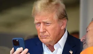Trump se refirió a los cuestionamientos recibidos.