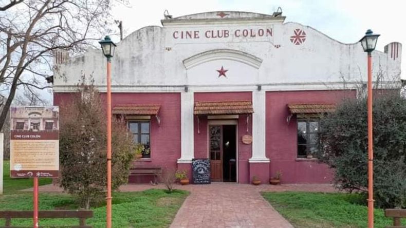 El cine Club Colón un edificio histórico de Roque Pérez