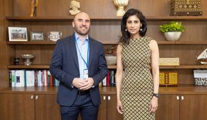 Guzmán y Gopinath dialogaron sobre el acuerdo alcanzado entre la Argentina. Guzmán y Gopinath dialogaron sobre el acuerdo alcanzado entre la Argentina.