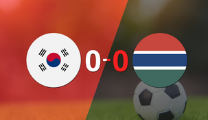 rep. de corea y gambia empataron sin goles rep. de corea y gambia empataron sin goles