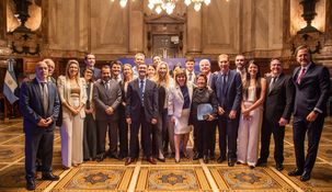 El bloque del oficialismo logró un nuevo triunfo en el Senado. El bloque del oficialismo logró un nuevo triunfo en el Senado.