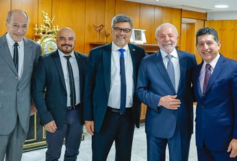 C5N | El presidente brasileño Lula Da Silva junto a jueces argentinos cercanos al papa Francisco