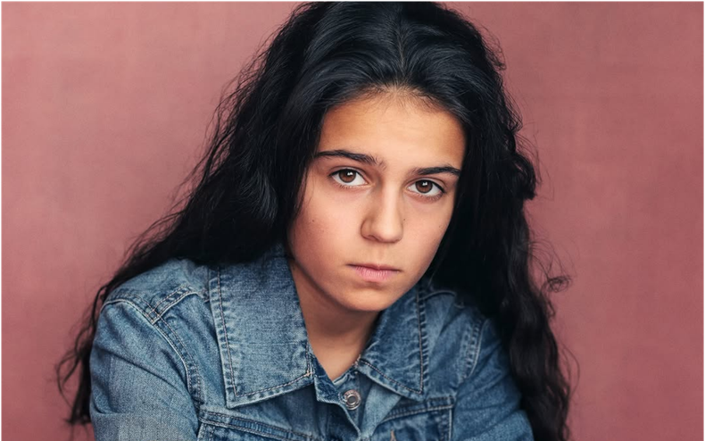 La actriz de 12 años ya comenzó a grabar la segunda temporada de la serie.