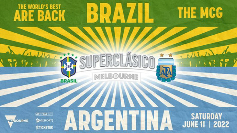 Suspendieron el amistoso entre Argentina y Brasil que iba disputarse en Melbourne